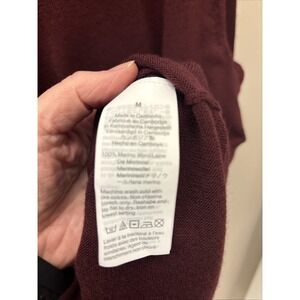 J.CREW Knit Sweater Mens Medium Merino Wool Slim Fit Long Sleeve Pullover